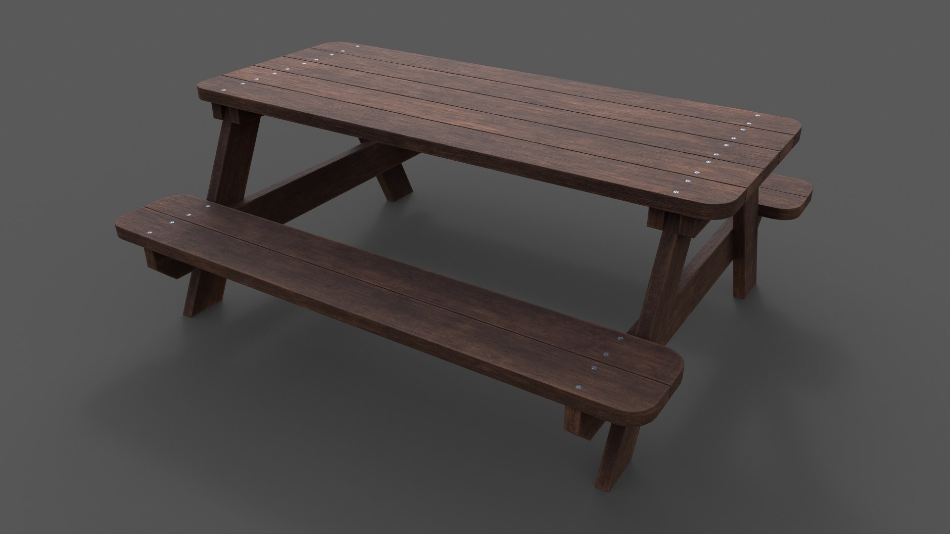3D model PBR Picnic Table Park Bench https://p.turbosquid.com/ts-thumb/6G/8PCVpH/qm/2.3/png/1650071100/1920x1080/fit_q87/6f2b37c8c77f57fa445f39fb4f4e29efacdad2b2/2.3.jpg
