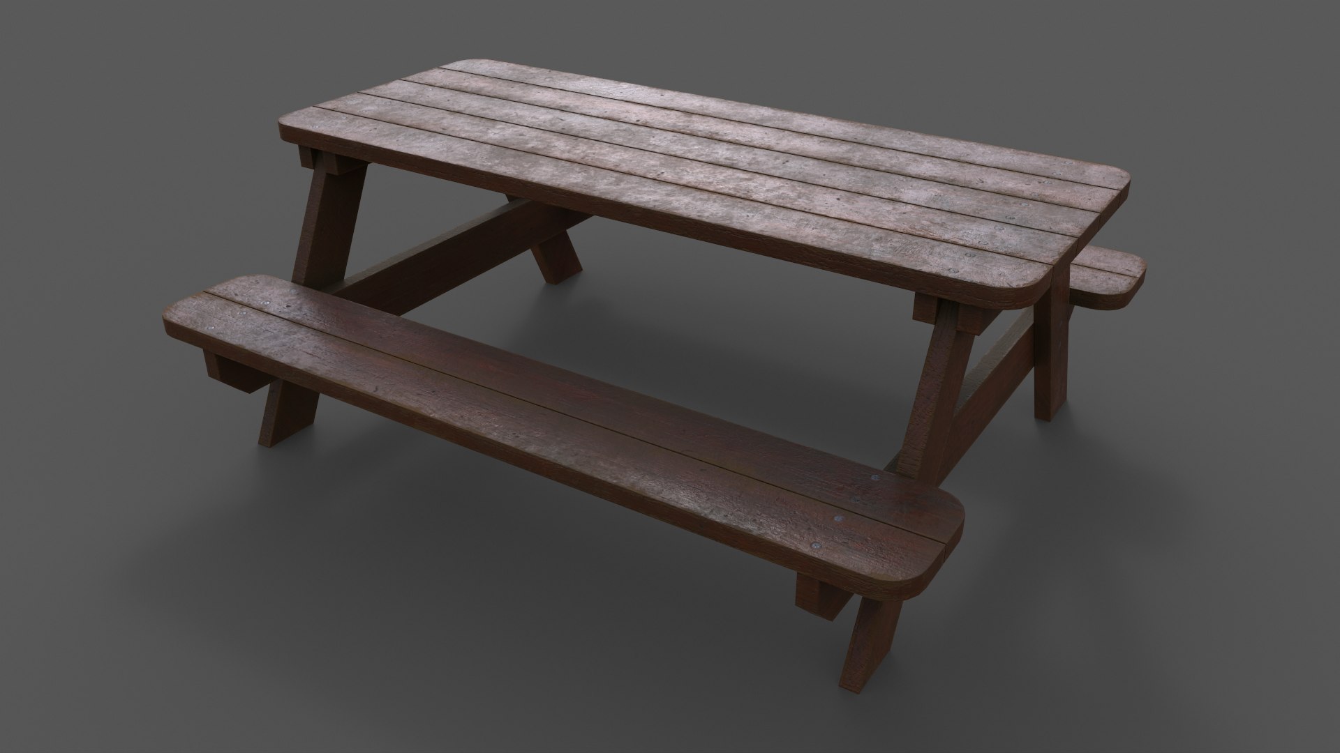 3D model PBR Picnic Table Park Bench https://p.turbosquid.com/ts-thumb/6G/8PCVpH/xC/2.4/png/1650071101/1920x1080/fit_q87/862ba9866cd30ab960560fed1057d7077ace7564/2.4.jpg
