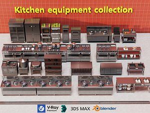 Commercial Cooking Ranges Set