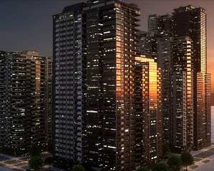 3D model City Block Type B11