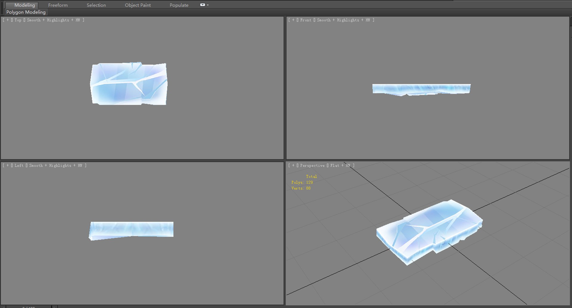 3D Ice Water - TurboSquid 1667645