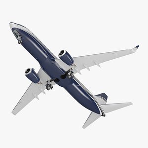 Boeing 737-800 Generic 3D Model