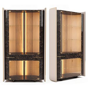 3D turri eclipse vitrine model