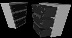 Edge Cabinet 3D model