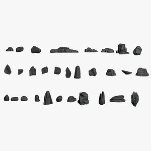 3D Rock Assets