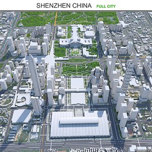 city area building model