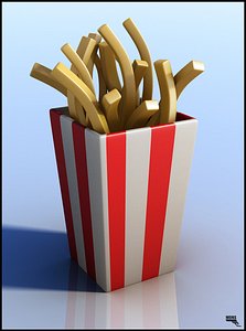 2,487 Frozen French Fries Images, Stock Photos, 3D objects