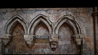 castle architecture midages arches wall photogrammetry