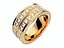 PSJM001V12VD-CURVY INSIDE SHANK-3DM Aliança de casamento para homens e mulheres 9 mm de largura Design-PSJM001V12VD 3D p