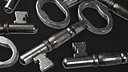 Small Iron Key 01 - Triple A PBR Game Ready