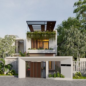 Exterior House Design 18 3D model
