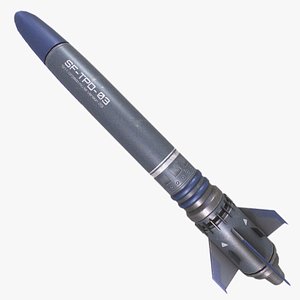 Scifi torpedo 3D