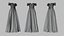 Robe 08 en velours gris avec motif