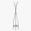 Modern Metal Solid Coat Rack 3D model