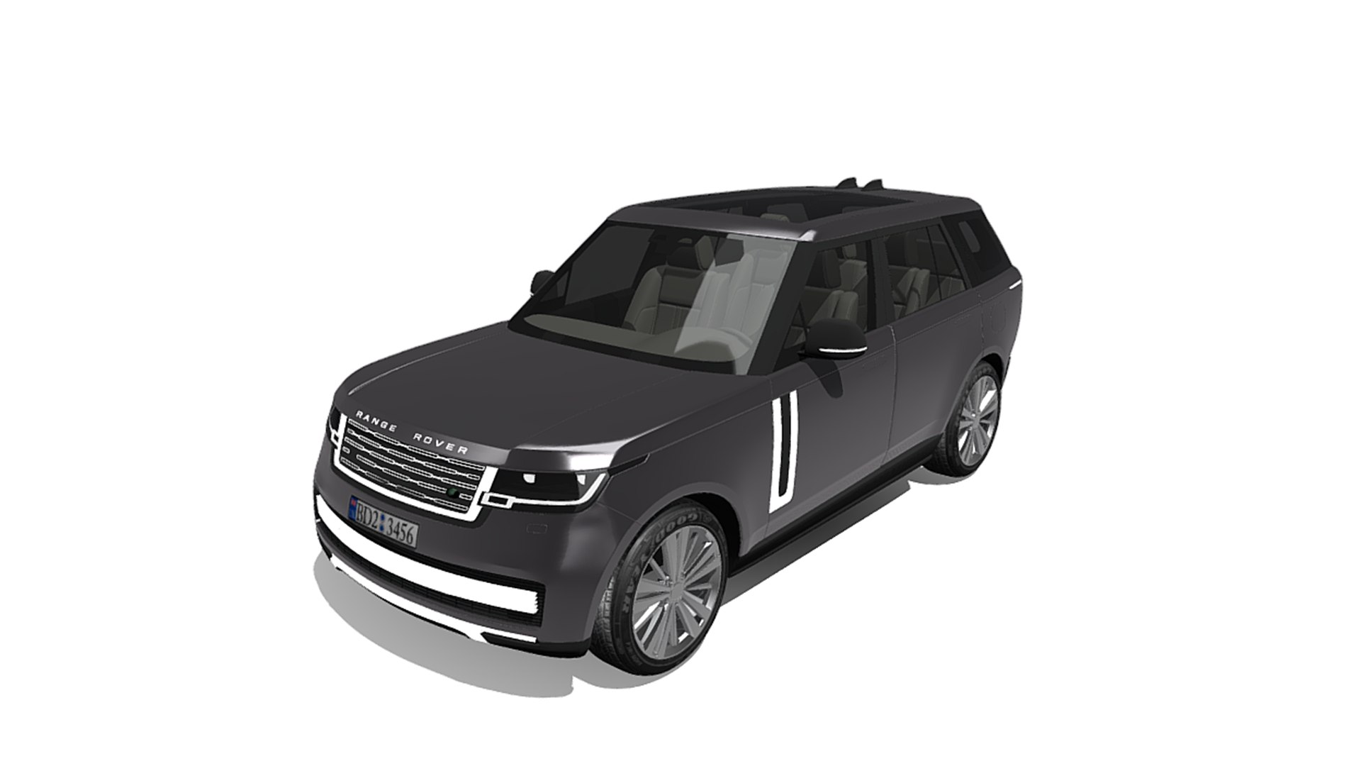 Land Rover Range Rover SV Model - TurboSquid 2259393