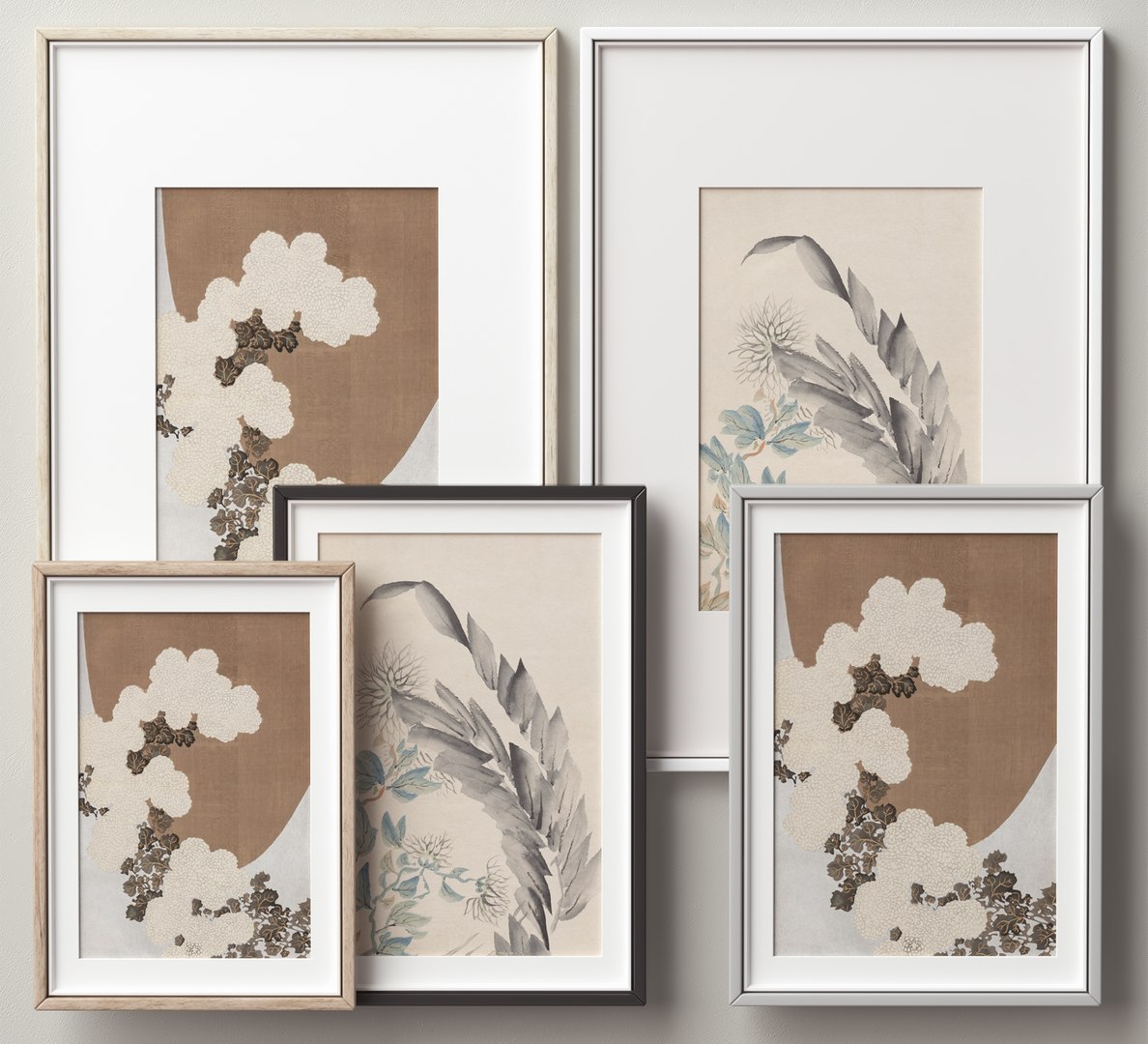 3D Picture Frames Set-479 - TurboSquid 2168247