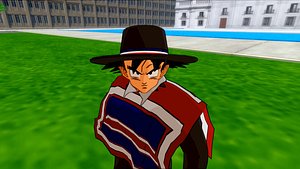 Goku Chileno 3D model