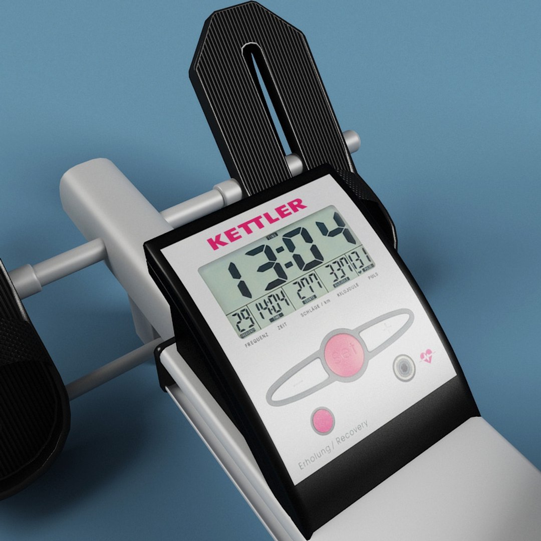 3d Model Kettler Rowing Machine