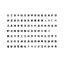 China MS PMincho fuente set11 CG datos CAD