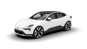 Polestar 4 2024 3d model 3D model