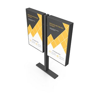 Sleek Kiosk 3D