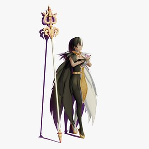 Female Magical Fantasy 2 - Anime character - Ready to Unity - Unreal Engine