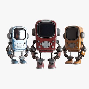 RETRO PHONE ROBOT