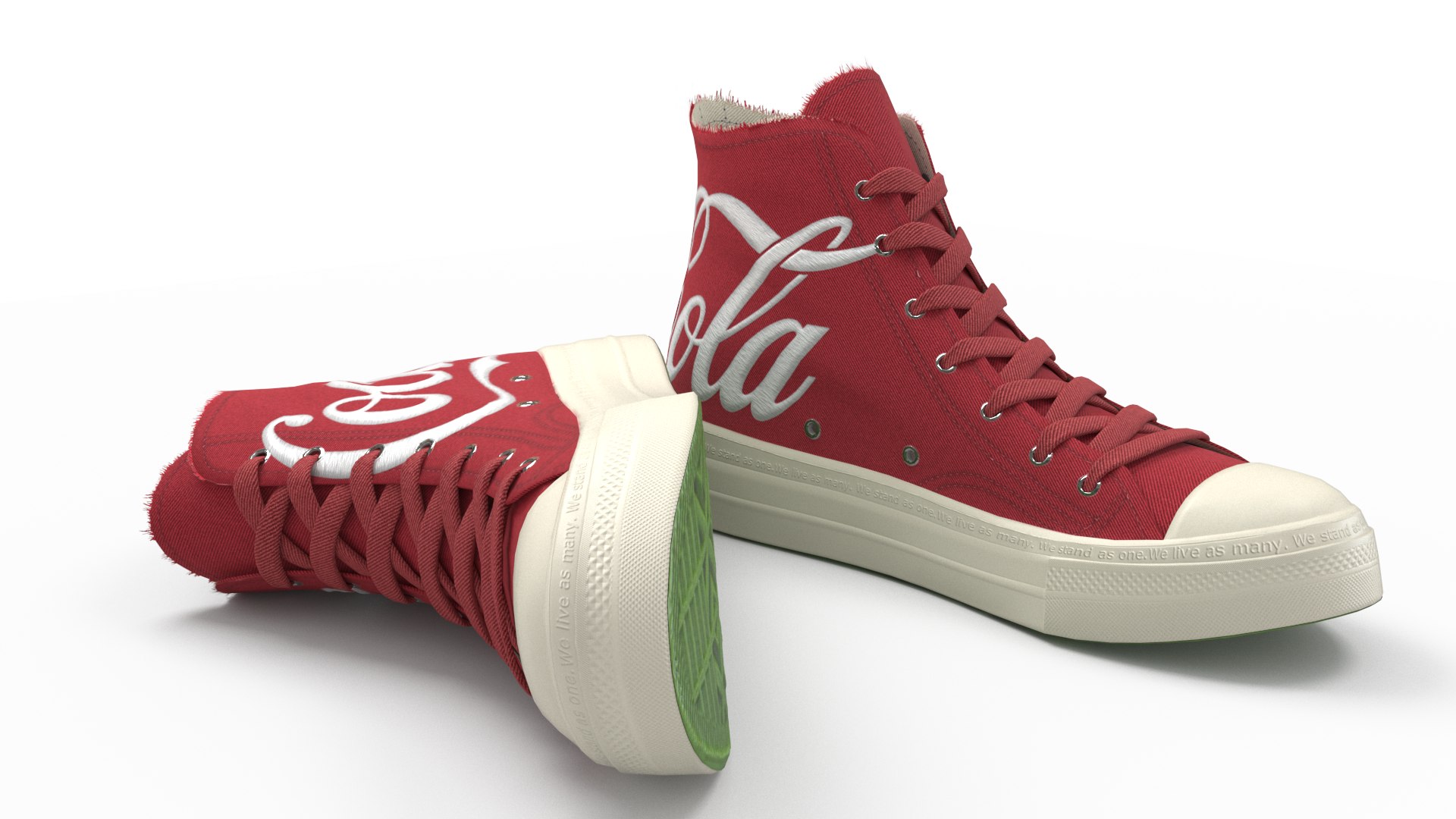 Sneakers Red Model - TurboSquid 2315839