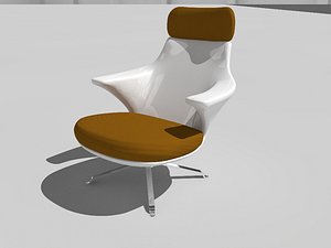 3D model alva chair