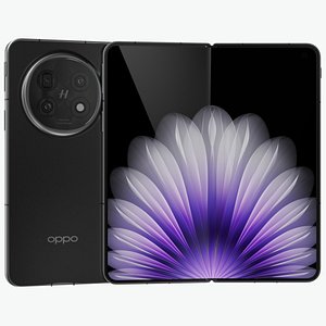 3D OPPO Find N5 Stain Black