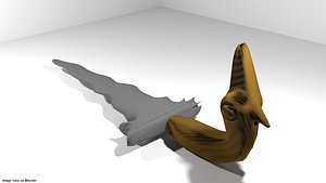 keris buda 3d model