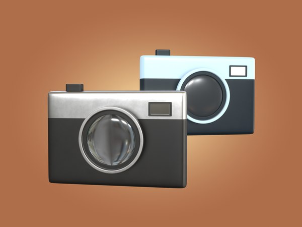 Camera 3D Icon model