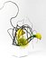 Calla Lily & Protea Ikebana