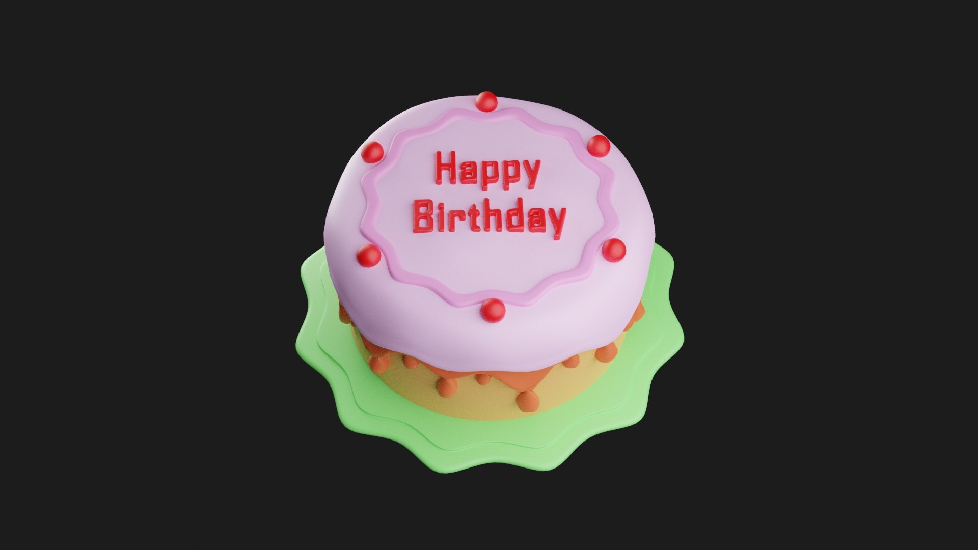 3D Birthday Cake model https://p.turbosquid.com/ts-thumb/6H/Ic8a0O/OH/02/jpg/1680420984/1920x1080/fit_q87/e450c1e4c5933cf3eec2f842334c93ec8e20d96f/02.jpg