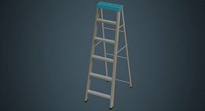 3D model step ladder 5a