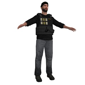 DEA Agent 2 LOD1