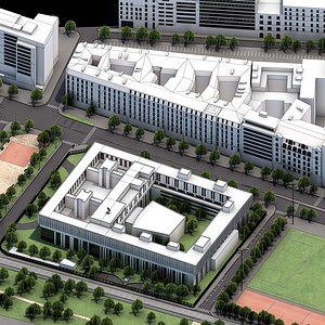 3D russian ambassy of france