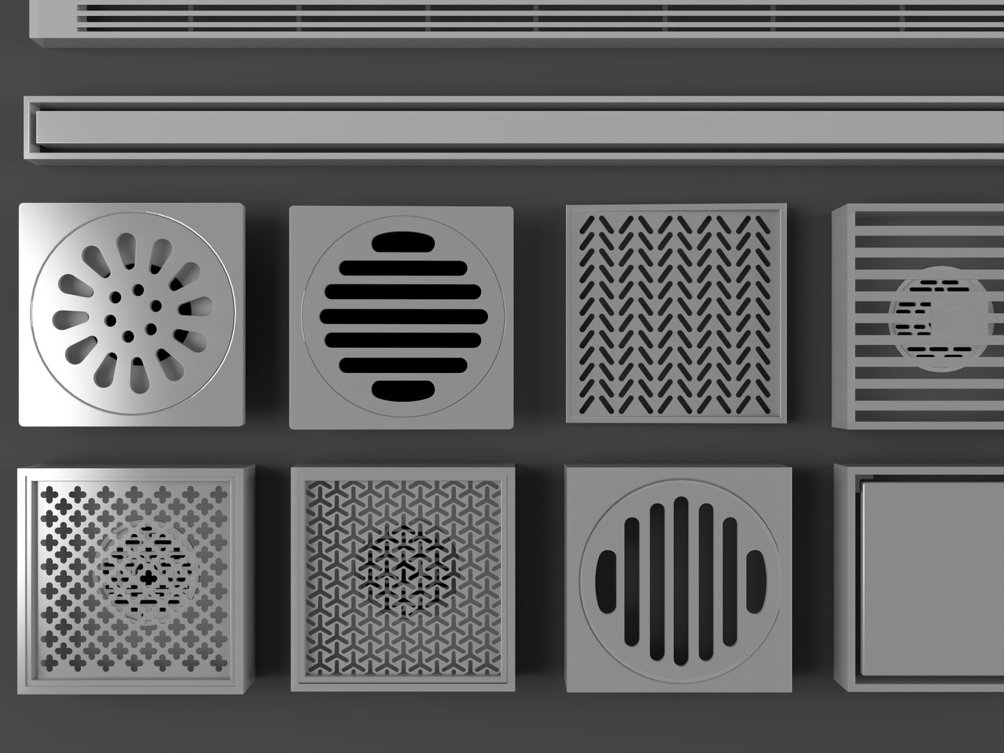 3D Floor Drain Series model https://p.turbosquid.com/ts-thumb/6H/PBS3ZY/4a/floordrain2/png/1782912328/1920x1080/fit_q87/9efee0c591262739d3dde8cb5d98c2710fbb1d77/floordrain2.jpg