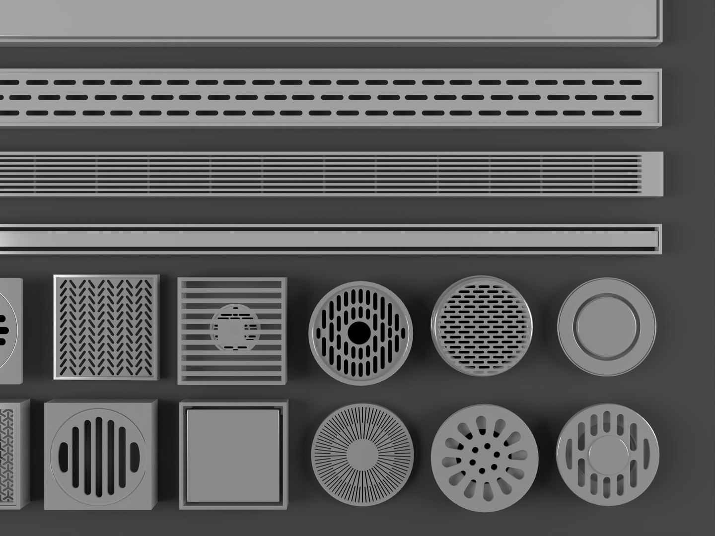 3D Floor Drain Series model https://p.turbosquid.com/ts-thumb/6H/PBS3ZY/Vj/floordrain8/png/1782912332/1920x1080/fit_q87/bd082ed6b6bd0cbe8fd7b471b7bd7f68a7407499/floordrain8.jpg