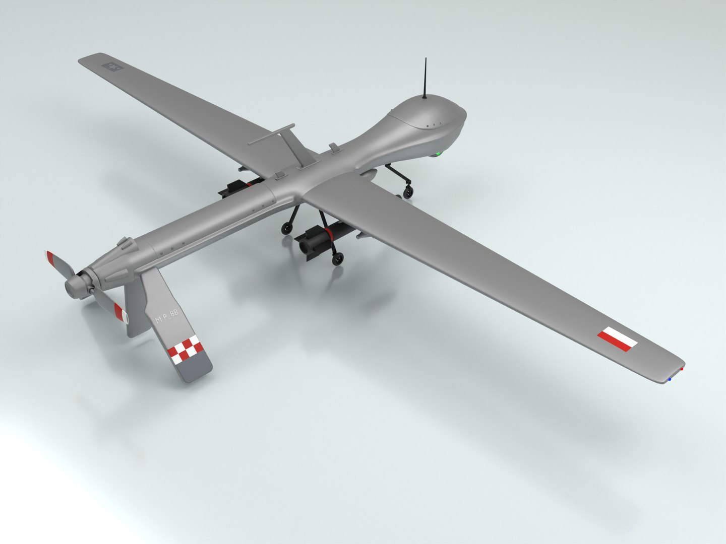 Drone MP-88 Model - TurboSquid 2261654