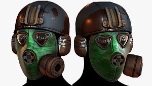 gas mask 3D