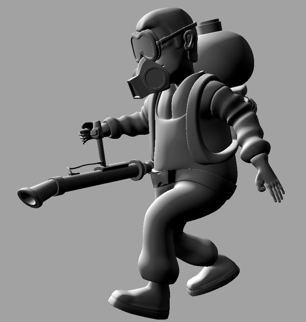 3d ma killer cartoon bug