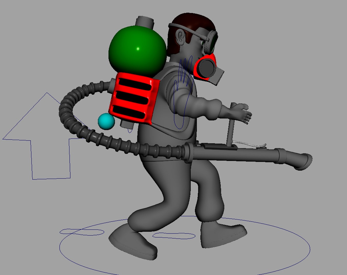 3d ma killer cartoon bug