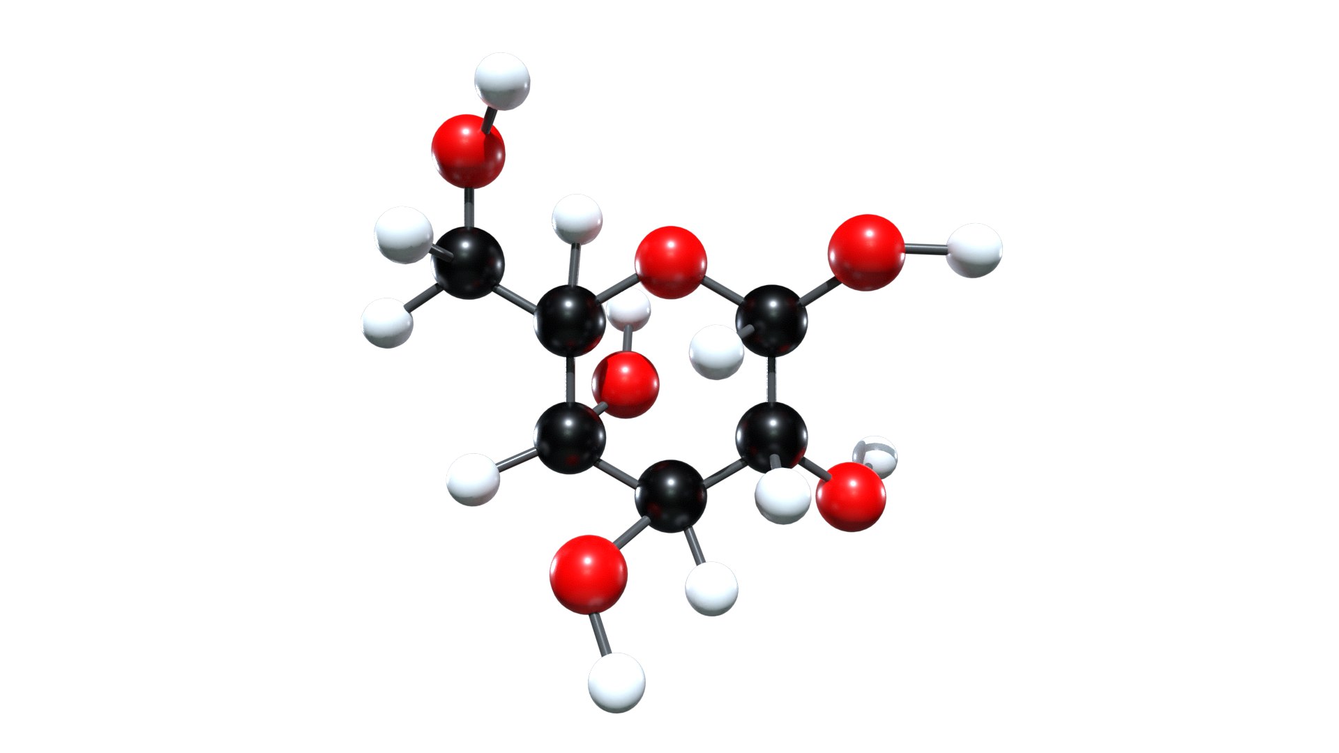 3D Glucose Molecule - TurboSquid 2309754