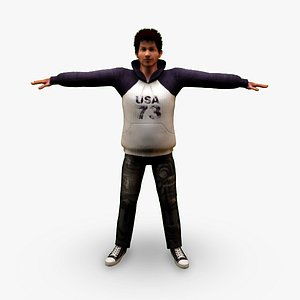 Animated Game Character