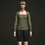 Top y leggings boloer para mujer
