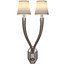 3D Ruhlmann Art Deco Double Metal Wall Sconce lamp 3D model