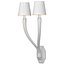 3D Ruhlmann Art Deco Double Metal Wall Sconce lamp 3D model