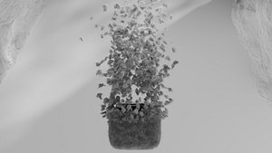 Furry Cube Animation 3D