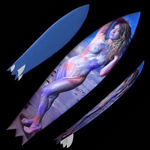 obj surf board sexy